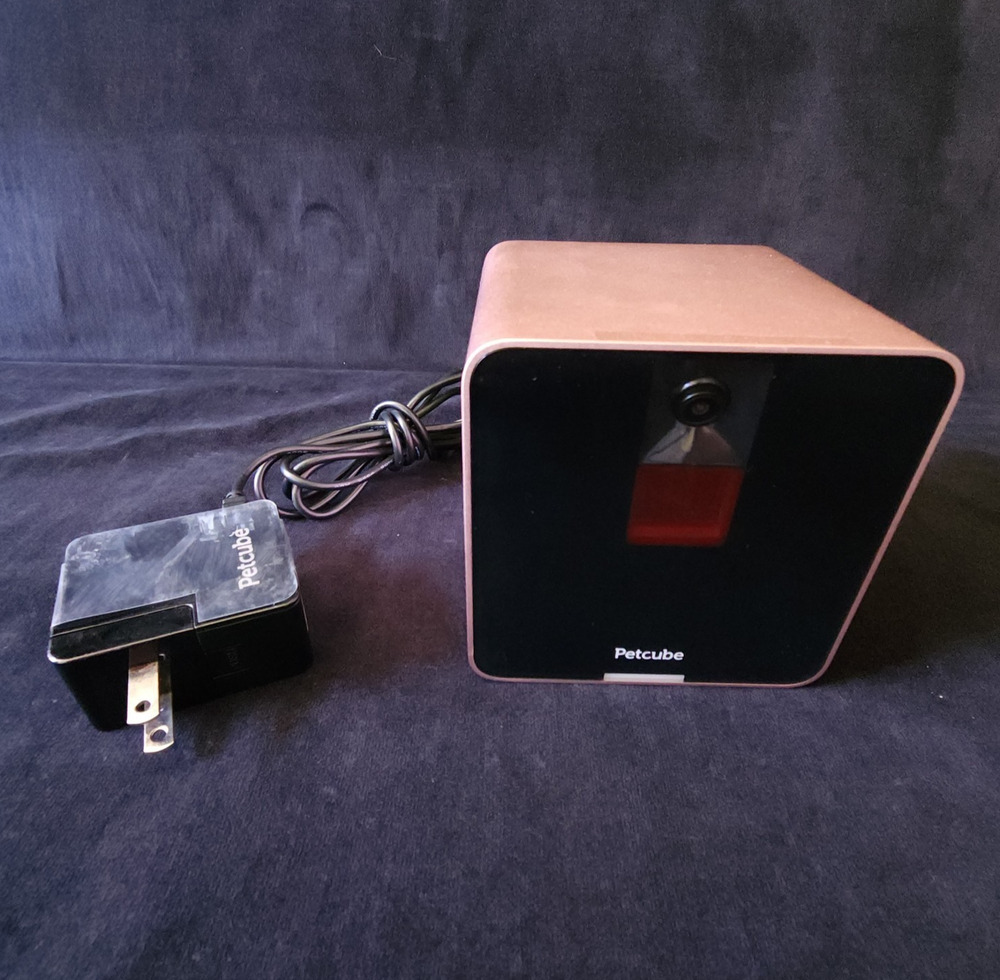 Petcube Pet Camera Dog Cat- 1st Gen HD 720p Two-Way Audio Laser Play Rose Gold